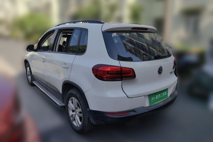 Used Volkswagen Tiguan 2015 1.8TSI Automatic Two-Wheel Drive Trend Edition Rear Left 45 Deg