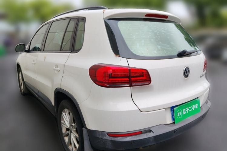 Used Volkswagen Tiguan 2015 1.8TSI Automatic Two-Wheel Drive Comfort Edition Rear Left 45 Deg
