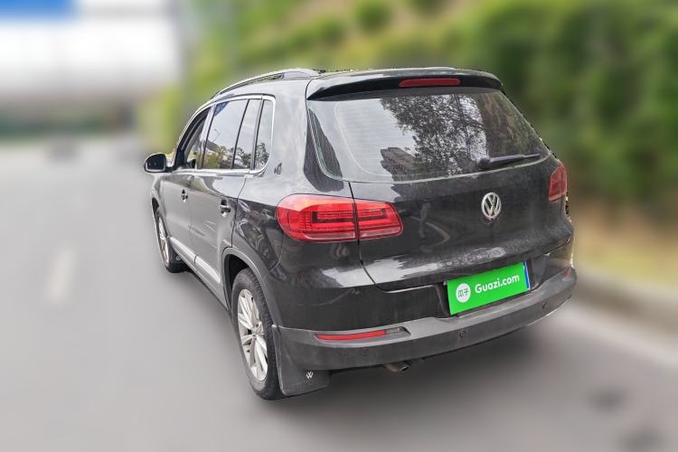 Used Volkswagen Tiguan 2015 1.8TSI Automatic Two-Wheel Drive Comfort Edition Rear Left 45 Deg