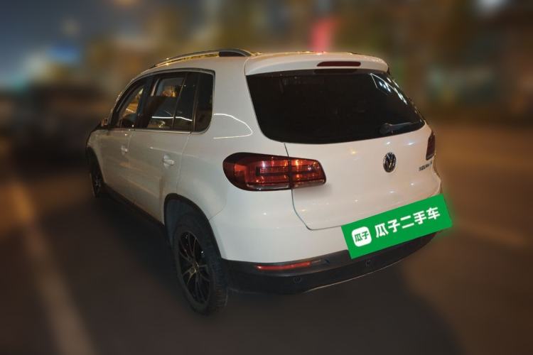Used Volkswagen Tiguan 2015 1.8TSI Automatic Two-Wheel Drive Luxury Model Rear Left 45 Deg