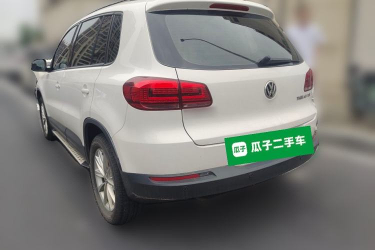 Used Volkswagen Tiguan 2015 1.8TSI Automatic Two-Wheel Drive Comfort Edition Rear Left 45 Deg
