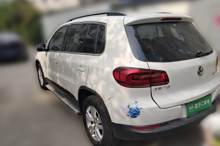 Used Volkswagen Tiguan 2015 1.8TSI Automatic Two-Wheel Drive Trend Edition Rear Left 45 Deg
