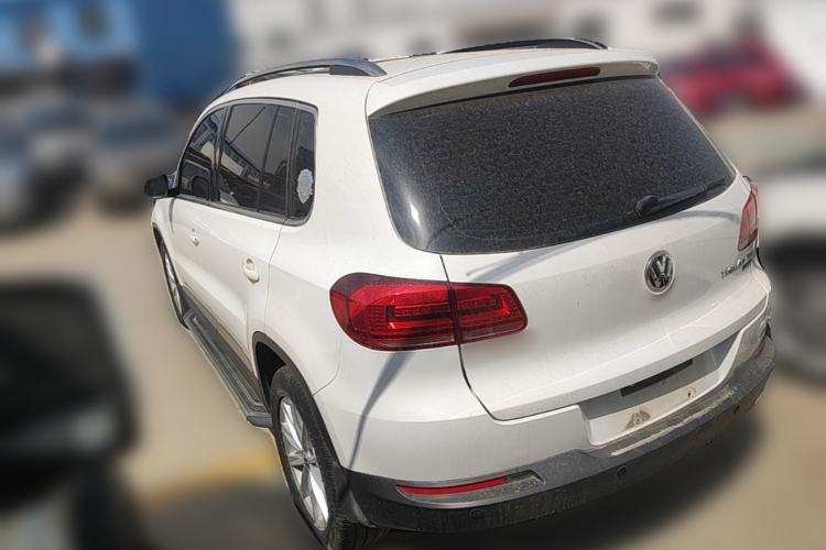 Used Volkswagen Tiguan 2015 1.8TSI Automatic All-Wheel Drive Style Vision Edition Rear Left 45 Deg