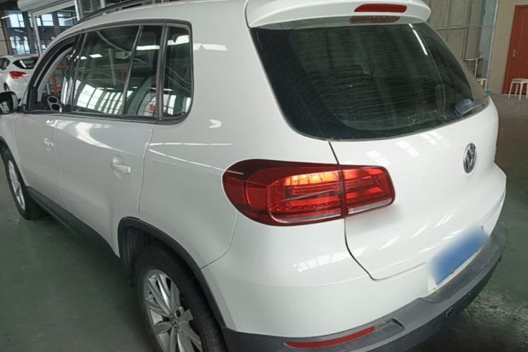 Used Volkswagen Tiguan 2015 1.8TSI Automatic Two-Wheel Drive Comfort Edition Rear Left 45 Deg