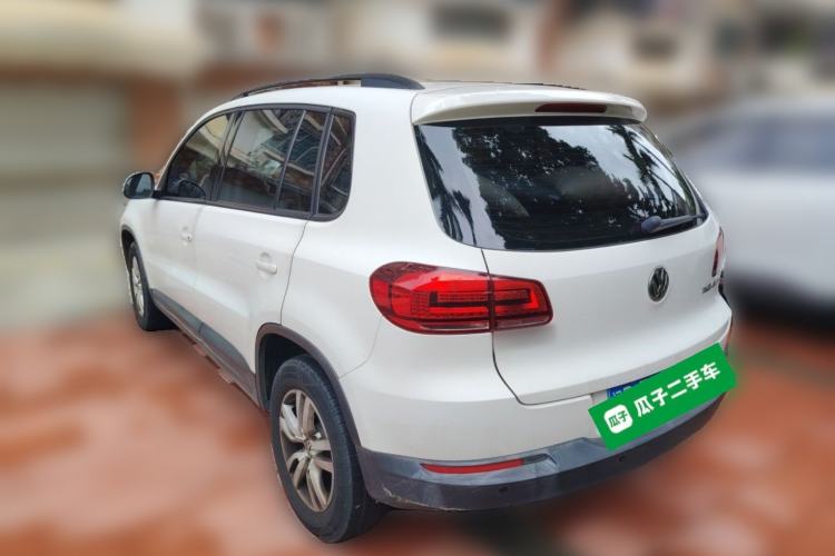 Used Volkswagen Tiguan 2015 1.8TSI Automatic Two-Wheel Drive Trend Edition Rear Left 45 Deg