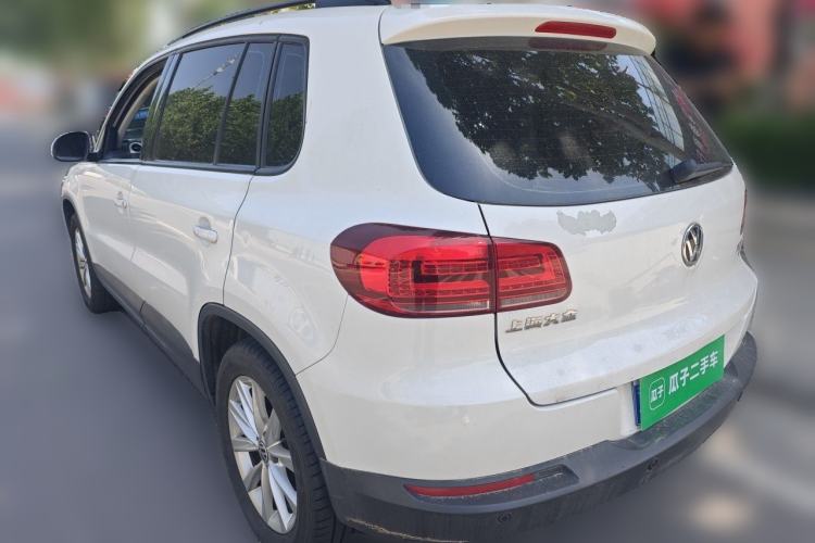 Used Volkswagen Tiguan 2015 1.8TSI Automatic Two-Wheel Drive Comfort Edition Rear Left 45 Deg