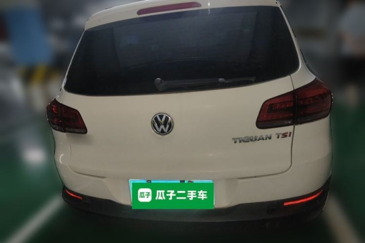 Used Volkswagen Tiguan 2015 1.8TSI Automatic Two-Wheel Drive Trend Edition Rear