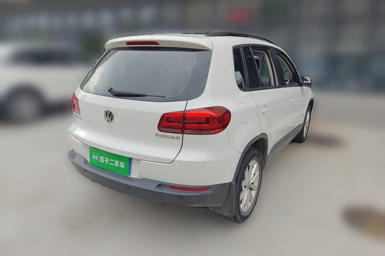 Used Volkswagen Tiguan 2015 1.8TSI Automatic All-Wheel Drive Style Vision Edition Rear Right 45 Deg