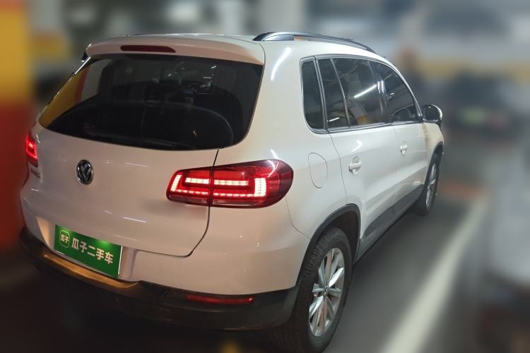 Used Volkswagen Tiguan 2015 1.8TSI Automatic Two-Wheel Drive Comfort Edition Rear Right 45 Deg