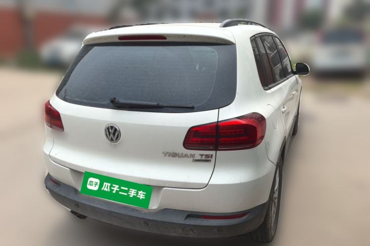 Used Volkswagen Tiguan 2015 1.8TSI Automatic All-Wheel Drive Style Vision Edition Rear Right 45 Deg