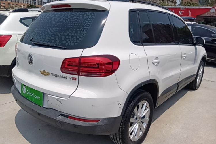 Used Volkswagen Tiguan 2015 1.8TSI Automatic Two-Wheel Drive Comfort Edition Rear Right 45 Deg
