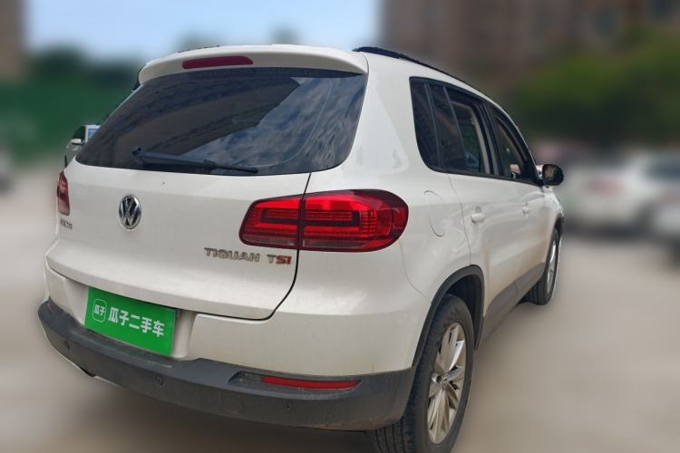 Used Volkswagen Tiguan 2015 1.8TSI Automatic Two-Wheel Drive Comfort Edition Rear Right 45 Deg