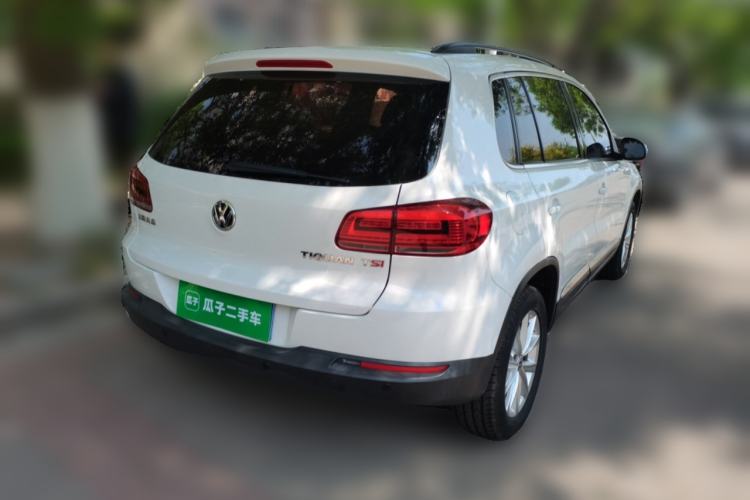 Used Volkswagen Tiguan 2015 1.8TSI Automatic Two-Wheel Drive Comfort Edition Rear Right 45 Deg