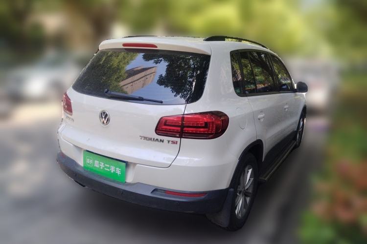 Used Volkswagen Tiguan 2015 1.8TSI Automatic Two-Wheel Drive Comfort Edition Rear Right 45 Deg