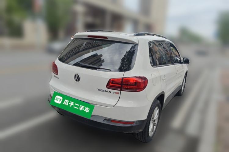 Used Volkswagen Tiguan 2015 1.8TSI Automatic Two-Wheel Drive Comfort Edition Rear Right 45 Deg