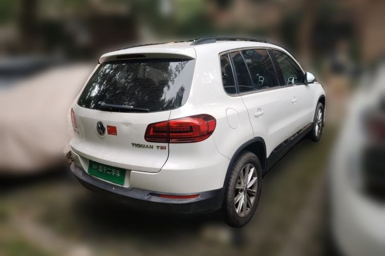Used Volkswagen Tiguan 2015 1.8TSI Automatic Two-Wheel Drive Comfort Edition Rear Right 45 Deg