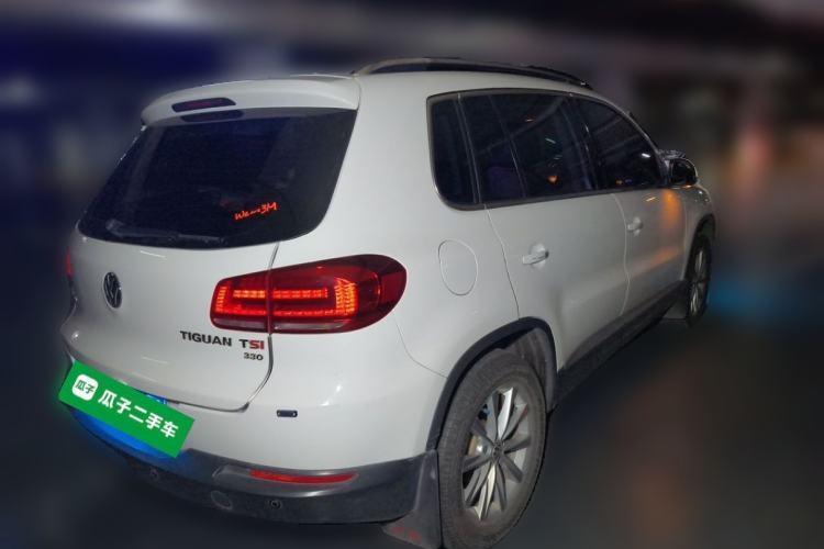 Used Volkswagen Tiguan 2015 1.8TSI Automatic Two-Wheel Drive Comfort Edition Rear Right 45 Deg