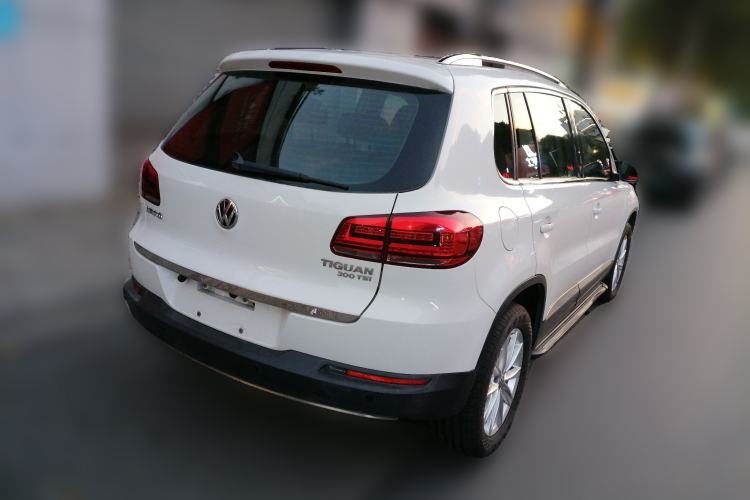 Used Volkswagen Tiguan 2015 1.8TSI Automatic Two-Wheel Drive Comfort Edition Rear Right 45 Deg