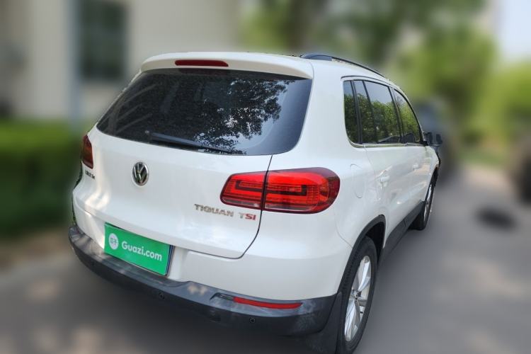 Used Volkswagen Tiguan 2015 1.8TSI Automatic Two-Wheel Drive Comfort Edition Rear Right 45 Deg