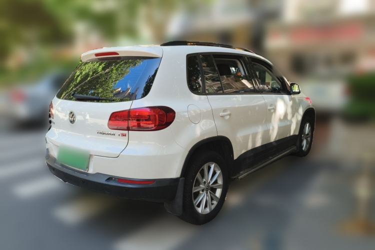Used Volkswagen Tiguan 2015 1.8TSI Automatic Two-Wheel Drive Comfort Edition Rear Right 45 Deg