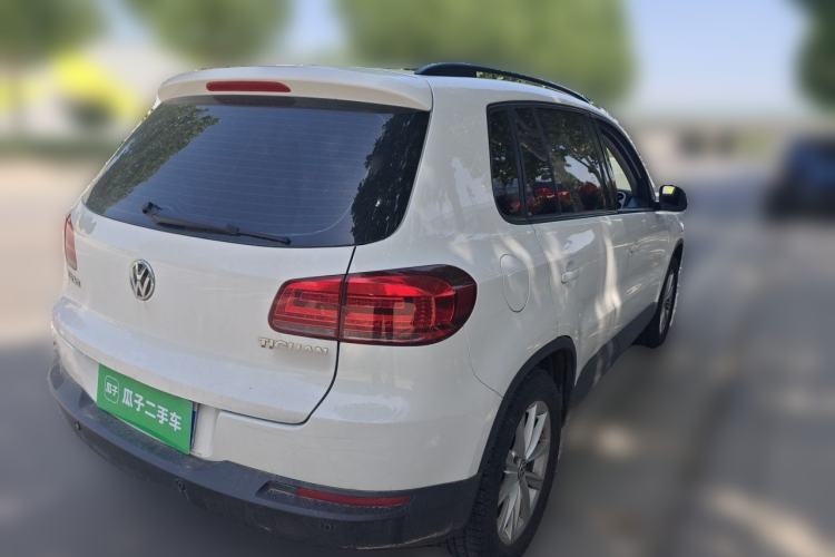 Used Volkswagen Tiguan 2015 1.8TSI Automatic Two-Wheel Drive Comfort Edition Rear Right 45 Deg