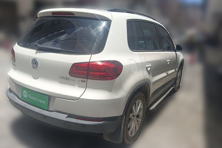 Used Volkswagen Tiguan 2015 1.8TSI Automatic Two-Wheel Drive Comfort Edition Rear Right 45 Deg
