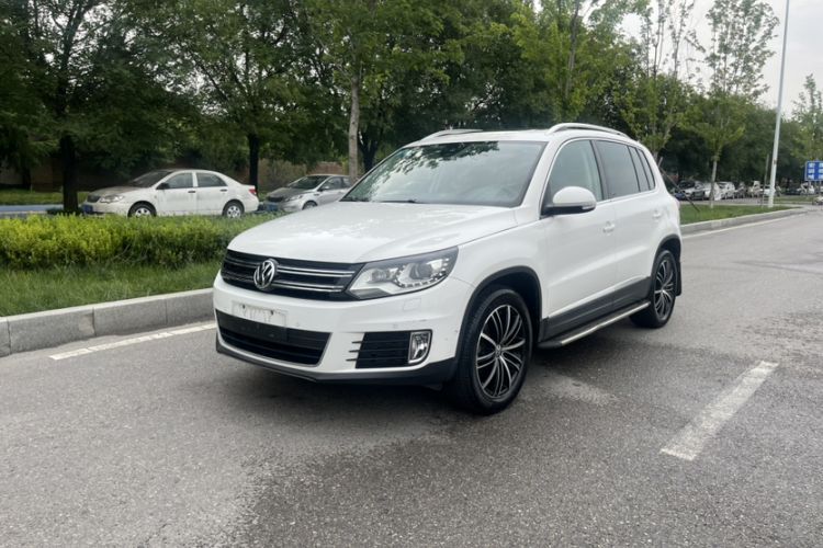 Used Volkswagen Tiguan 2015 2.0 TSI Automatic All-Wheel Drive Flagship Edition Guazi used car, China used car export, Used car for sale, Used cars, Cheapest cars for sale