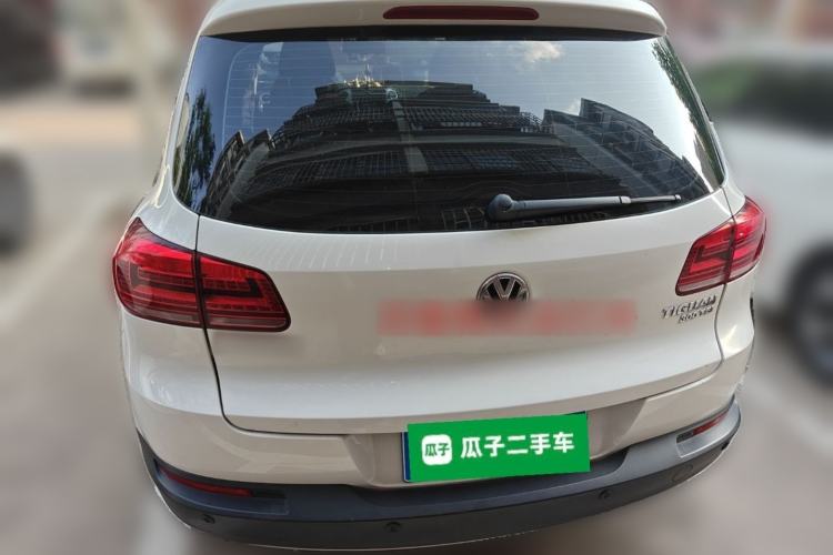 Used Volkswagen Tiguan 2015 1.8TSI Automatic Two-Wheel Drive Luxury Model Trunk