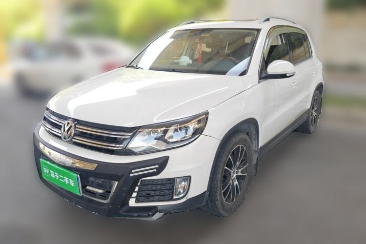 Used Volkswagen Tiguan 2015 1.8TSI Automatic All-Wheel-Drive Luxury Model Guazi used car, China used car export, Used car for sale, Used cars, Cheapest cars for sale
