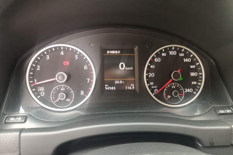 Used Volkswagen Tiguan 2015 1.8TSI Automatic All-Wheel-Drive Luxury Model Instrument Cluster