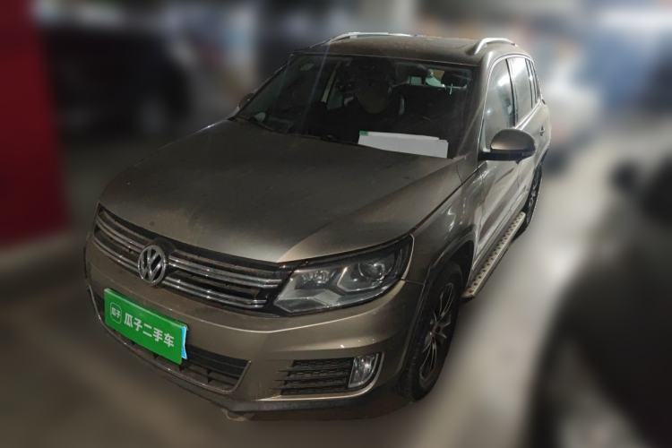 Used Volkswagen Tiguan 2015 1.8TSI Automatic Two-Wheel Drive Luxury Model Guazi used car, China used car export, Used car for sale, Used cars, Cheapest cars for sale