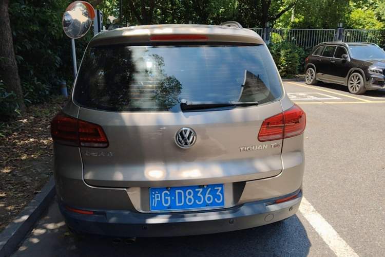 Used Volkswagen Tiguan 2015 1.8TSI Automatic Two-Wheel Drive Comfort Edition Rear