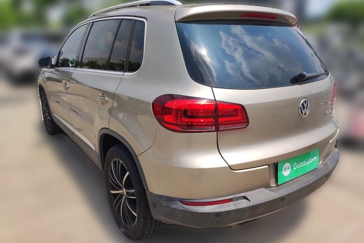 Used Volkswagen Tiguan 2015 2.0 TSI Automatic All-Wheel Drive Flagship Edition Rear Left 45 Deg