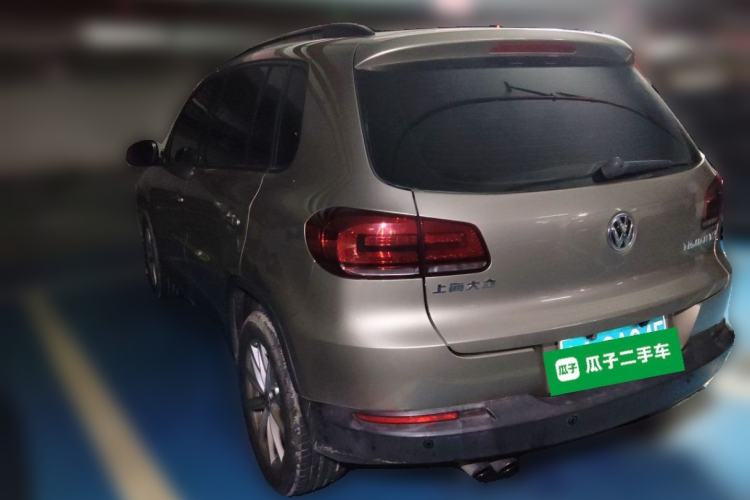 Used Volkswagen Tiguan 2015 1.8TSI Automatic Two-Wheel Drive Comfort Edition Rear Left 45 Deg