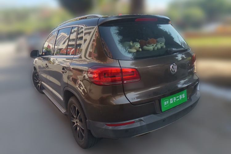 Used Volkswagen Tiguan 2015 1.8TSI Automatic All-Wheel-Drive Luxury Model Rear Left 45 Deg