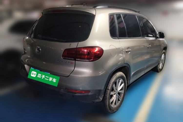 Used Volkswagen Tiguan 2015 1.8TSI Automatic Two-Wheel Drive Comfort Edition Rear Right 45 Deg