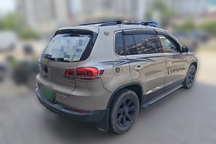 Used Volkswagen Tiguan 2015 1.8TSI Automatic Two-Wheel Drive Trend Edition Rear Right 45 Deg