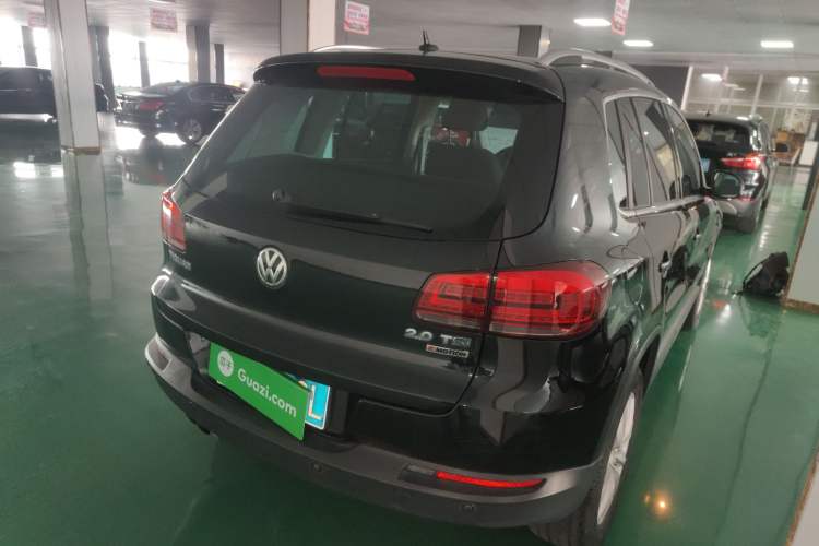 Used Volkswagen Tiguan 2016 2.0 TSI Four-Wheel Drive Standard Version Rear Right 45 Deg
