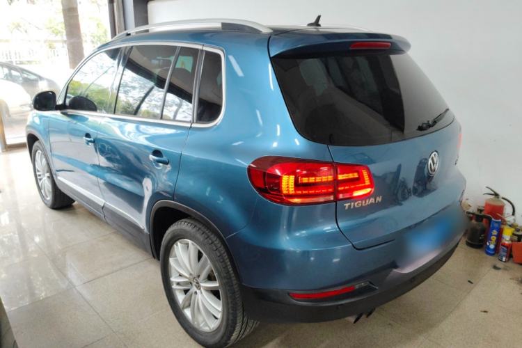 Used Volkswagen Tiguan 2016 2.0 TSI Four-Wheel Drive Elite Version Rear Left 45 Deg