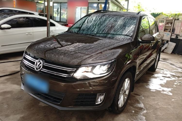 Used Volkswagen Tiguan 2016 280TSI Automatic Two-Wheel-Drive Silk Road Style Edition Guazi used car, China used car export, Used car for sale, Used Volkswagen cars, Cheapest cars for sale