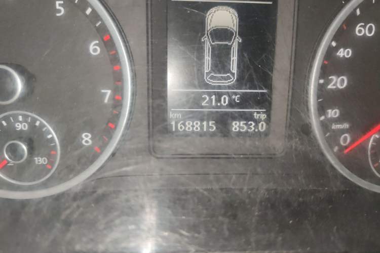Used Volkswagen Tiguan 2016 280TSI Automatic Two-Wheel-Drive Silk Road Style Edition Odometer Close Up