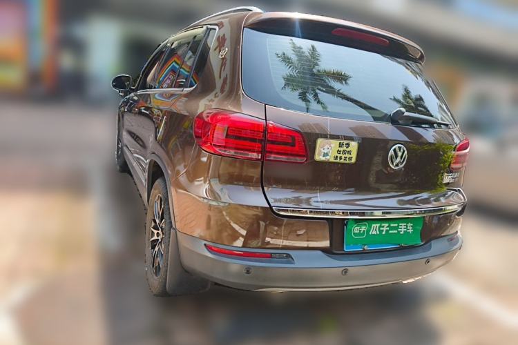 Used Volkswagen Tiguan 2016 300TSI Automatic All-Wheel Drive Luxury Edition Rear Left 45 Deg