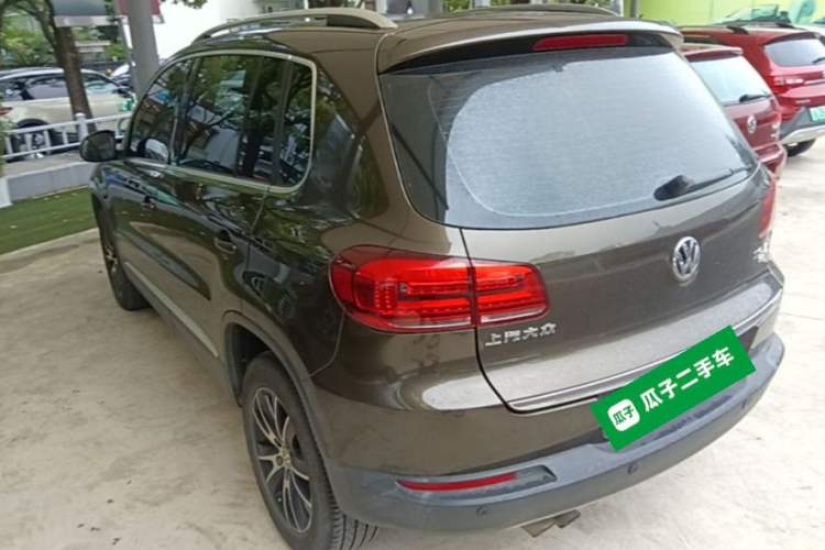 Used Volkswagen Tiguan 2016 300TSI Automatic Two-Wheel Drive Luxury Edition Rear Left 45 Deg
