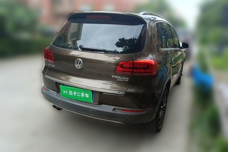 Used Volkswagen Tiguan 2016 330TSI Automatic All-Wheel-Drive Flagship Edition Rear Right 45 Deg