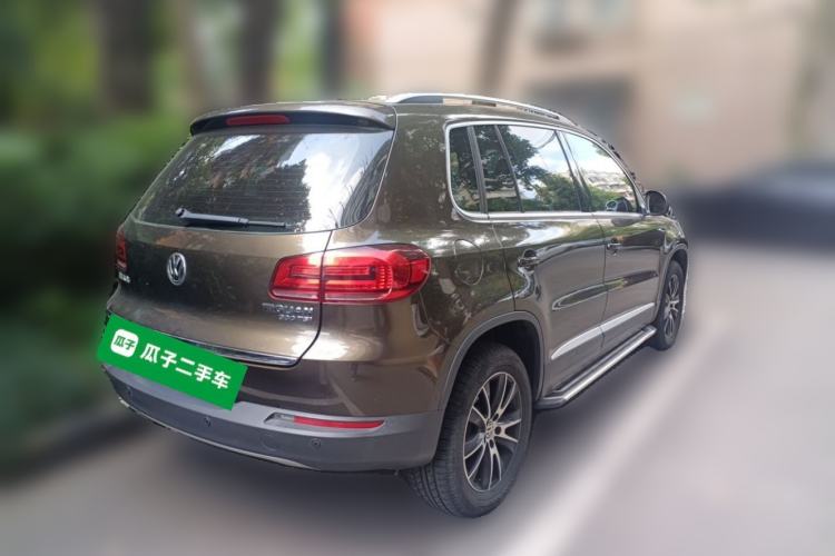Used Volkswagen Tiguan 2016 300TSI Automatic Two-Wheel Drive Luxury Edition Rear Right 45 Deg
