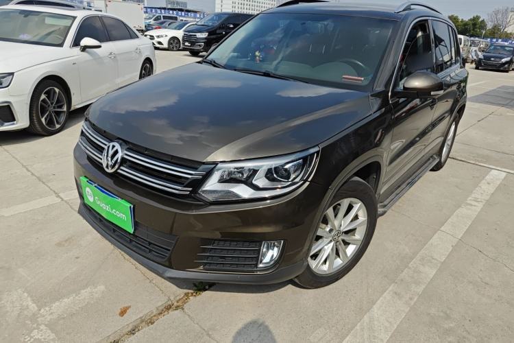 Used Volkswagen Tiguan 2016 280TSI Automatic Two-Wheel-Drive Silk Road Style Edition Guazi used car, China used car export, Used car for sale, Used cars, Cheapest cars for sale