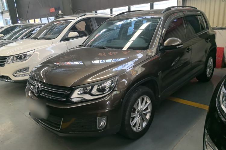 Used Volkswagen Tiguan 2016 280TSI Automatic Two-Wheel Drive Silk Road Comfort Edition Guazi used car, China used car export, Used car for sale, Used Volkswagen cars, Cheapest cars for sale