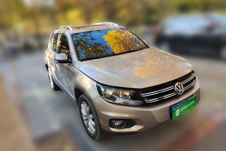 Used Volkswagen Tiguan 2016 2.0 TSI Four-Wheel Drive Standard Version Front Right 45 Deg