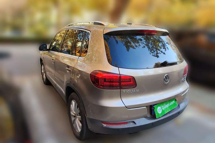 Used Volkswagen Tiguan 2016 2.0 TSI Four-Wheel Drive Standard Version Rear Left 45 Deg