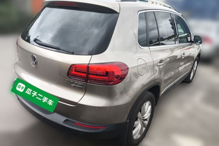 Used Volkswagen Tiguan 2016 2.0 TSI Four-Wheel Drive Standard Version Rear Right 45 Deg